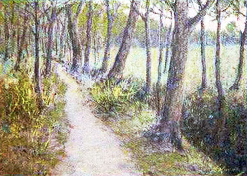 «Доріжка в лісі». 1930-і рр. Полотно, олія